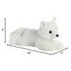 Aurora® Flopsie™ Artic White Fox 12 Inch Stuffed Animal Plush - 4 of 4
