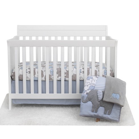 Elephant Crib Bedding Set Just One You Made By Carter S Blue