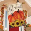 Briarwood Lane Fall House Flag 40x28 For Outdoor Pumpkin Pair Autumn For Fall House Flag - 4 of 4