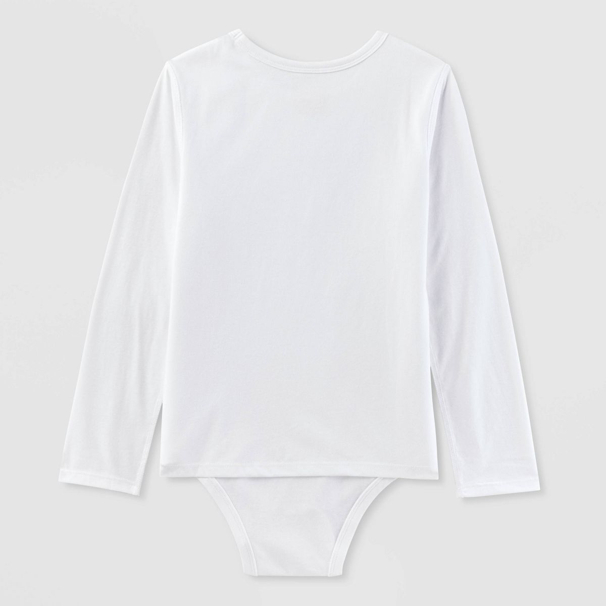 Kids' Adaptive Long Sleeve 2pk Abdominal Access Bodysuit - Cat & Jack™ - thumbnail 6