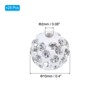 Unique Bargains Sparkling Disco Crystal Rhinestone Clay Beads DIY Craft Round Bead 0.4" 25 Pcs - 2 of 4