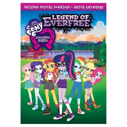 My Little Pony Equestria Girls Legends Of Everfree dvd