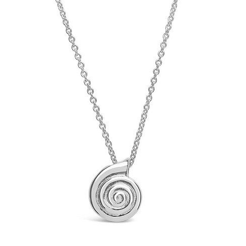 SHINE by Sterling Forever Shark Eye Shell Pendant Necklace - image 1 of 4