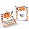 Big Dot of Happiness Fall Pumpkin - Halloween or Thanksgiving Party Money and Gift Card Holders - Set of 8 - 2 of 4