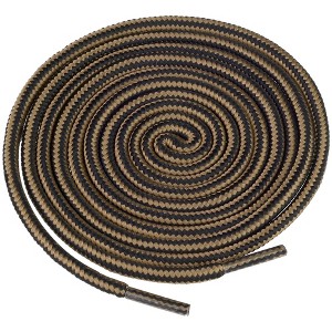 INSPIRE CHIC Dual Colored Durable Striped Shoelaces 1 Pair - 1 of 4