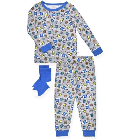 Sleep On It Infant Boys 2-piece Super Soft Jersey Snug-fit Pajama