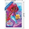 Trends International Disney Junior: Ariel - Ariel and Flounder Framed Wall Poster Prints - 3 of 4