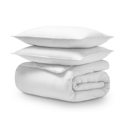 Organic Cotton Jersey Duvet Cover Set by Bare Home