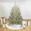 Northlight 3' Metallic Platinum Artificial Tinsel Christmas Tree - Unlit - 2 of 4