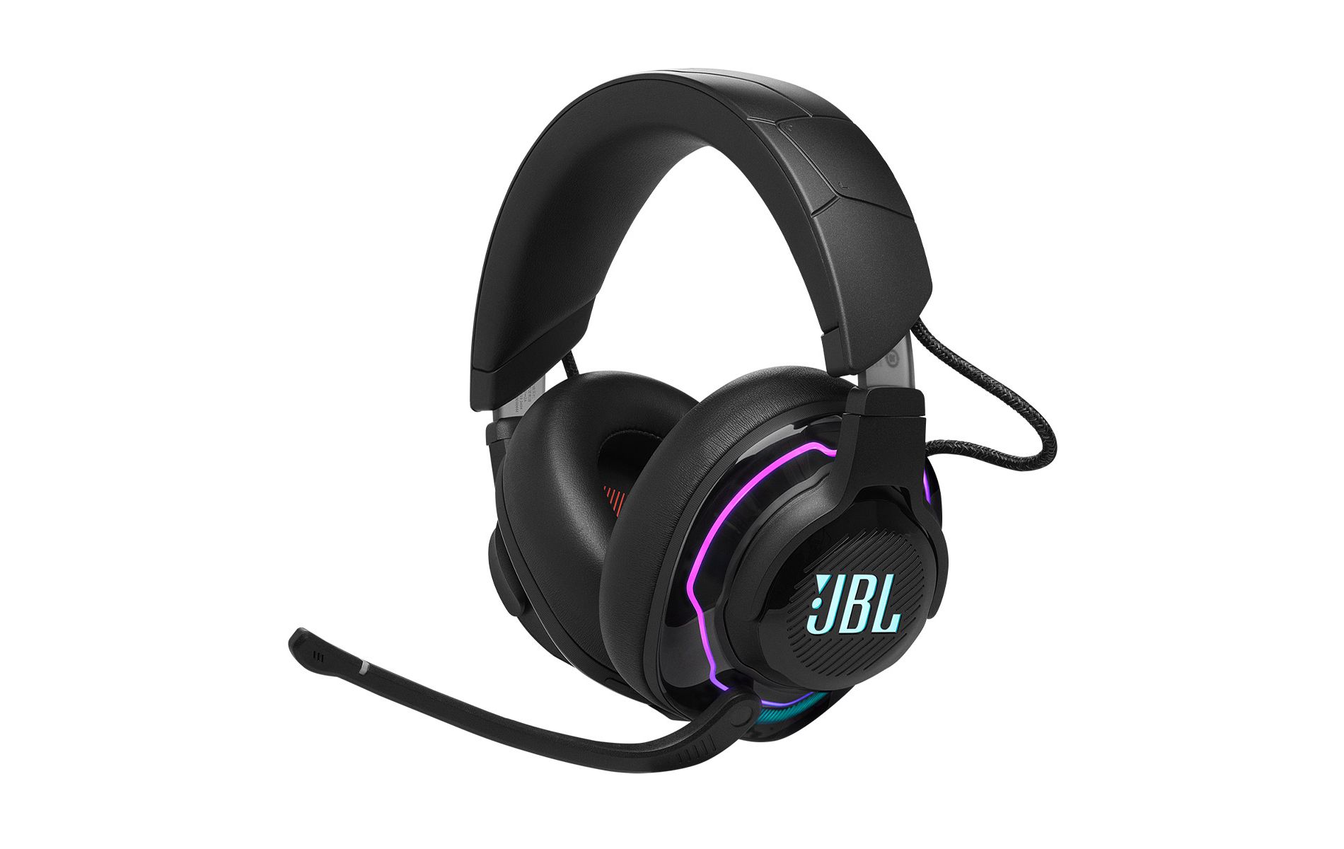 JBL Quantum 910 Wireless Over-Ear Gaming Headphones with Active Noise Cancelling, Bluetooth, & Head Tracking (Black)