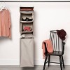 Hanging Closet Organizer with Detachable Hamper Gray - Room Essentials™ - image 2 of 4