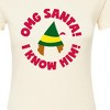 Women's - ELF - Christmas Family Set Omg Santa Fitted Graphic T-Shirt - 2 of 3