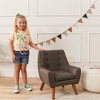 ECR4Kids Ezra Accent Chair, Raisin - 4 of 4