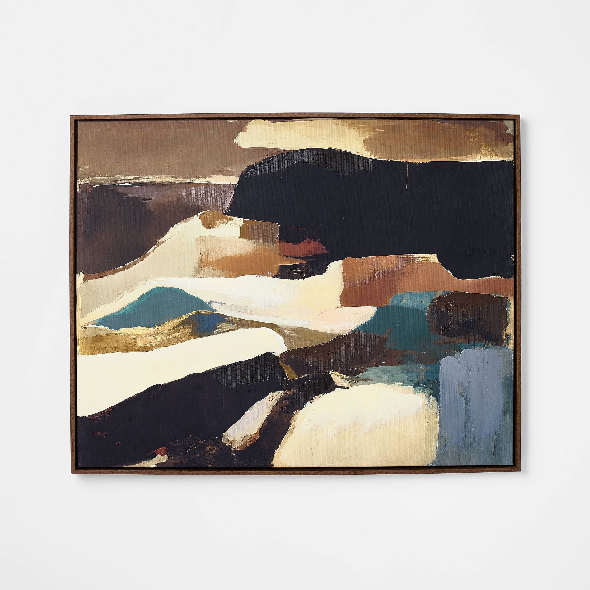 30"x24" Abstract Canvas Wall Art - Threshold™ designed with Studio McGee