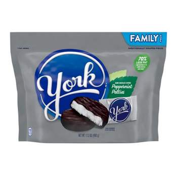 York Dark Chocolate Peppermint Patties Candy - 17.3oz