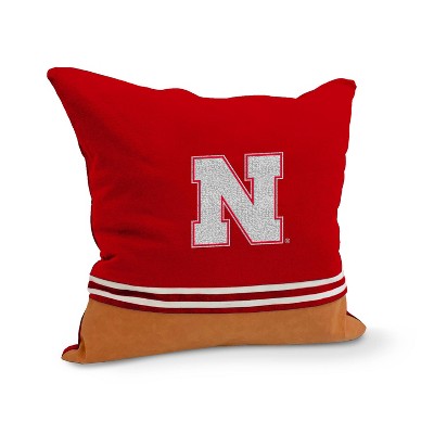 NCAA Nebraska Cornhuskers Varsity Decor Pillow