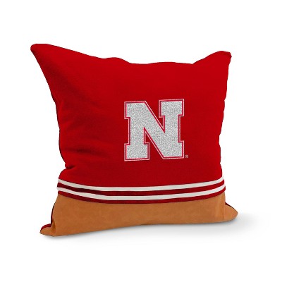 NCAA Nebraska Cornhuskers Varsity Decor Pillow