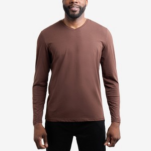 X RAY Men's V-Neck & Henley Long Sleeve T-Shirt - 1 of 4
