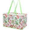 The Lakeside Collection Jumbo Polyester Household Storage Bin Organizer with Handles Fashion Print - 3 of 4