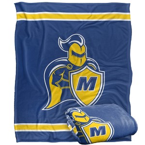 Madonna University Primary Logo Silky Touch Blanket White 50x60 - 1 of 4