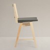 KLAREL Elye Caned Back Counter Stool - 3 of 4
