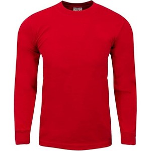 Shaka Wear 3 Pack Men's Max Heavyweight Long Sleeve Crew Neck T-Shirt - 1 of 4