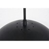 Elegant Lighting Eclipse 5 Lights Black Pendant With Clear Glass - 4 of 4