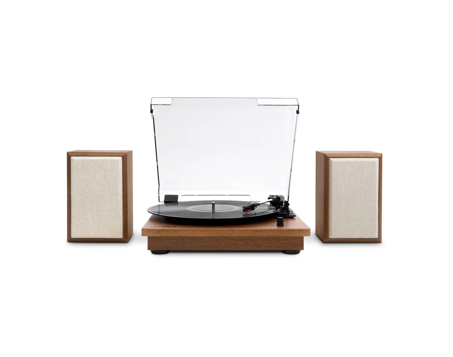 Victrola Kingfield Shelf System - Oak Brown