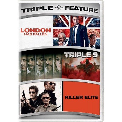 London Has Fallen / Triple 9 / Killer Elite (DVD)(2018)