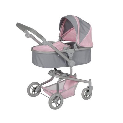 Badger Basket Double Doll Stroller - Pink & White Gingham : Target