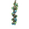 Michelle Marie Boutique's Green Iridescent Cluster Necklace - 3 of 4