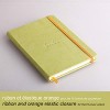 Rhodia Rhodiarama Webnotebook - Lined 96 sheets - 5 1/2 x 8 1/4 - Anise cover - 2 of 4