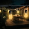 Globe 24 Feet 80 Lumens S14 Dublin LED Vintage String 12 Bulb Light Set, Includes 12 Sockets, Plug In, Black Cord and Bulbs for Indoor and Outdoor Use - 4 of 4