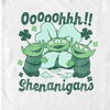 Men's Toy Story St. Patrick's Day Little Green Men Ooooohhh Shenanigans T-Shirt - 2 of 4