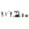 "Behind The Scenes #2" 7 piece (4 People, 3 Accessories) Diecast Figures Set 1/64 Scale Models by American Diorama - 3 of 4
