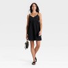 Women's Seersucker Mini Dress - A New Day™ - 3 of 3