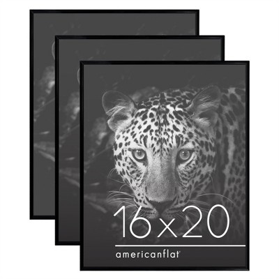 Americanflat 3 Pack 16x20 Frames Lightweight Snap Frame, Front Loading ...