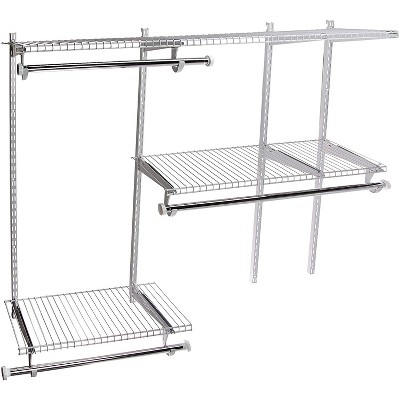 Rubbermaid Configurations 2-Shelf Add-On Kit with Uprights