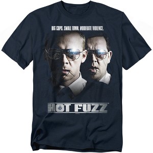 Hot Fuzz Big Cops Adult T-Shirt - 1 of 4