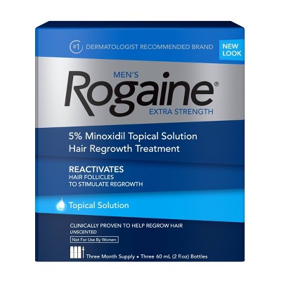 Rogaine Men's Hair Treatment Solution - 2 Fl Oz : Target