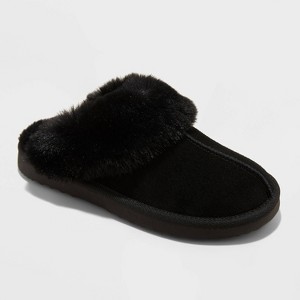 Women's Sylvia Genuine Suede Scuff Slippers - Auden™ - 1 of 4