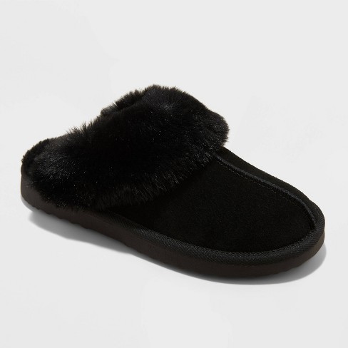 Women's Sylvia Genuine Suede Scuff Slippers - Auden™ - image 1 of 4