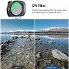 MaseiKar HD CPL ND16 ND64 ND256 Filter Kit for DJI OSMO Pocket 3, Magnetic ND Polarising Filter, Optical Glass, Aluminum Frame - 4 of 4