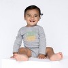 The Juniper Shop Block Checkered Lucky Dude Baby Long Sleeve Bodysuit - 2 of 3