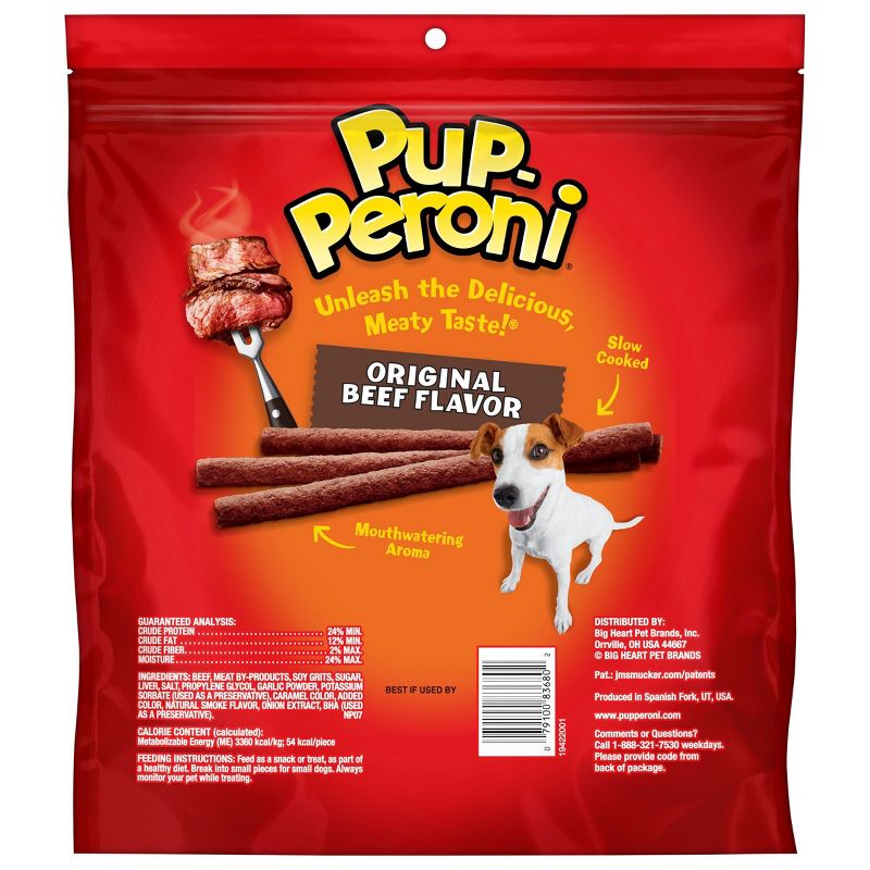 Pup-Peroni Treats Peroni Beef Flavor Chewy Dog Treats, 3 of 7