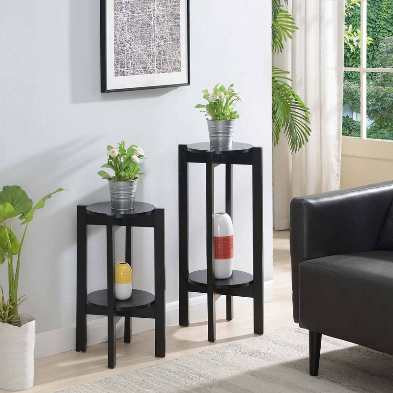 31.25" Newport Deluxe 2 Tier Plant Stand  -  Breighton Home , 4 of 6