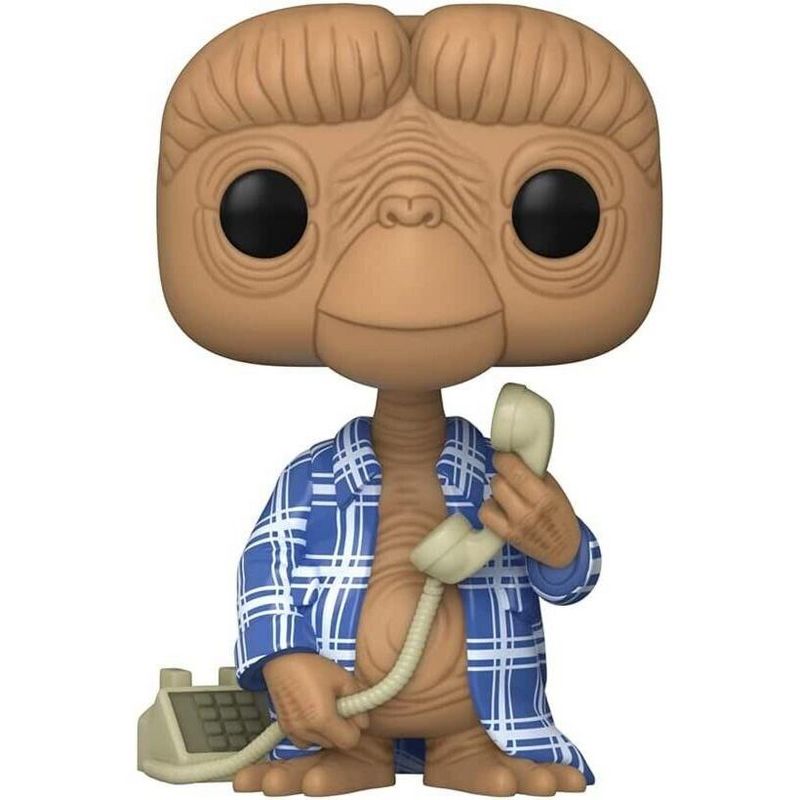 Funko Pop! Movies: E.T. The Extra-Terrestrial - E.T. in Flannel - Robe Vinyl Figure #1254, 2 of 4