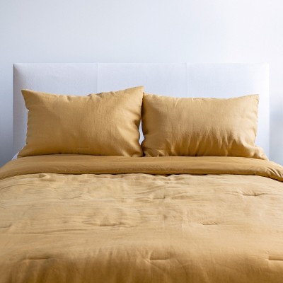 Honey Twin Reversible Cotton Down Alternative Comforter Set