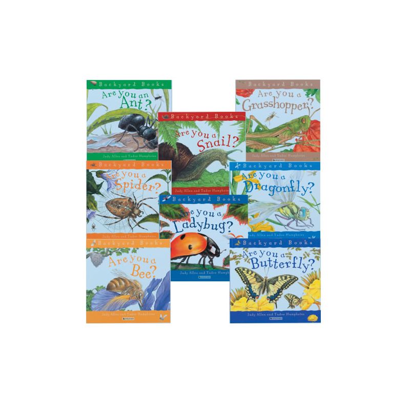 Kaplan Early Learning Backyard Books - Set of 8, 1 of 2