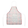 Unique Bargains Christmas Aprons Linen Red Black Green Beige 21.65"x26.77" 1Pcs - 4 of 4